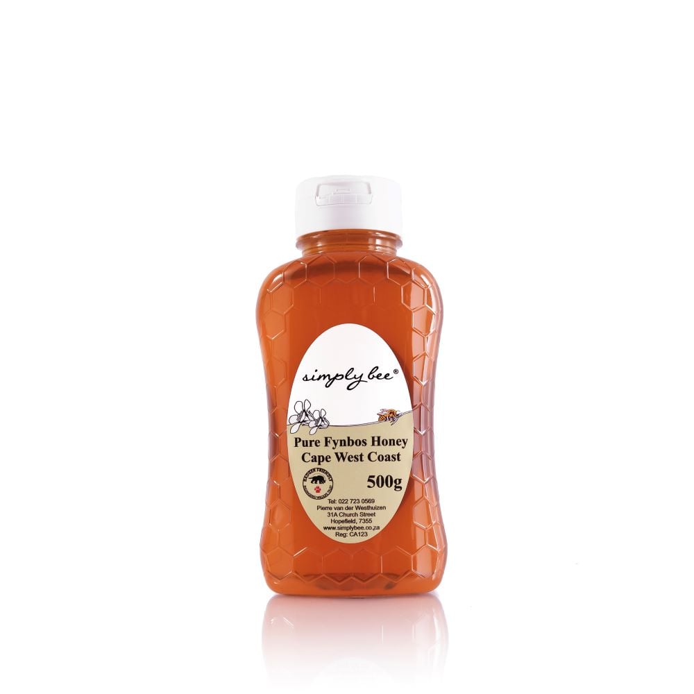 Simply Bee - Honey Raw Fynbos - Plastic Bottle 500g