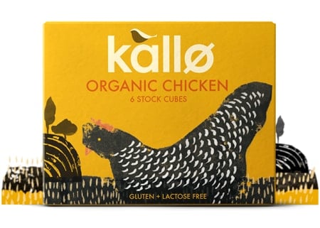 Kallo - Stock Cubes Chicken Organic Gluten Free 66g
