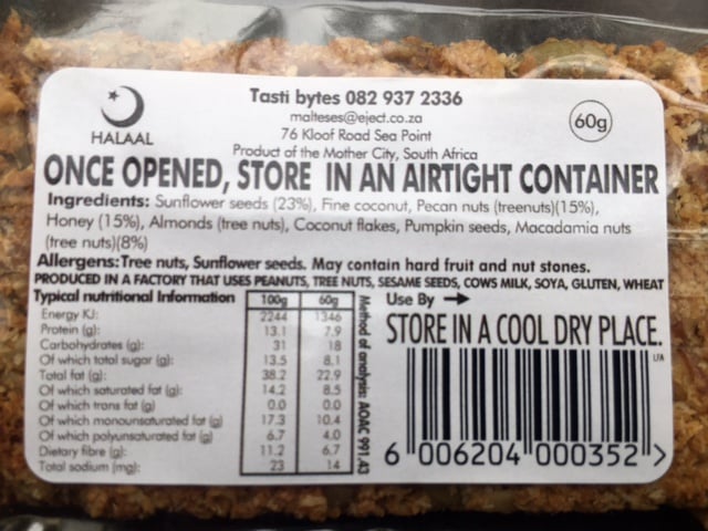 I Byte - Crunchie Banting Byte 60g