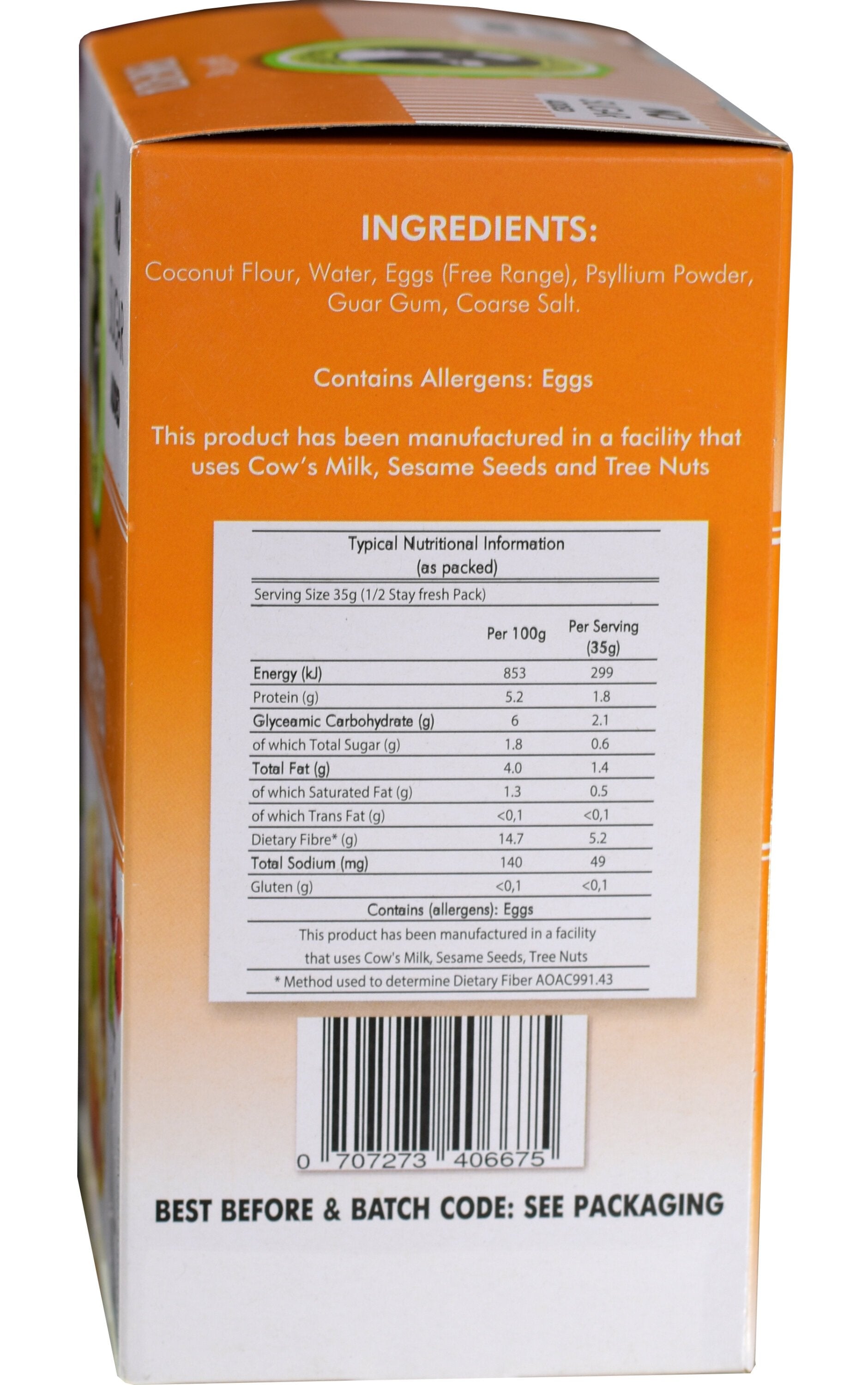 Gracious Bakers - Pasta Penne banting 140g