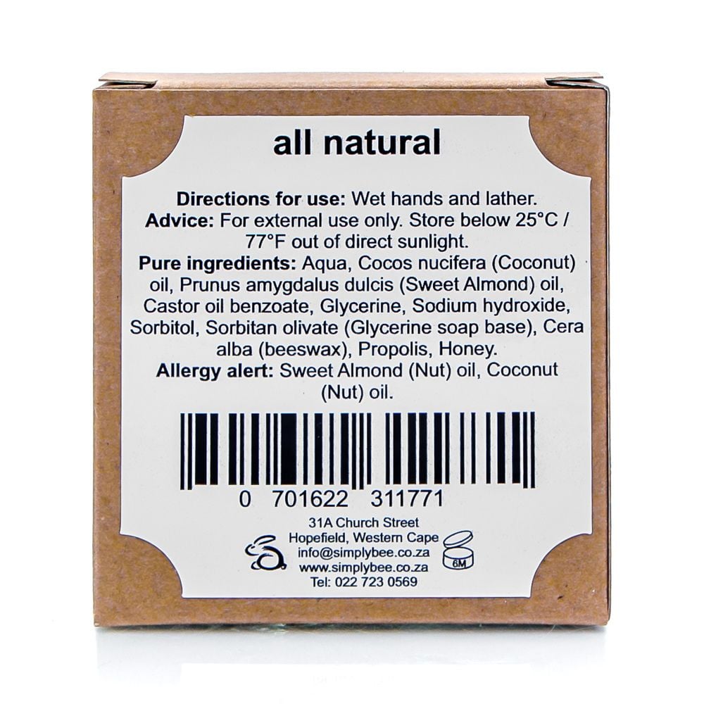 Simply Bee - Fynbos Honey Beeswax Soap 90g