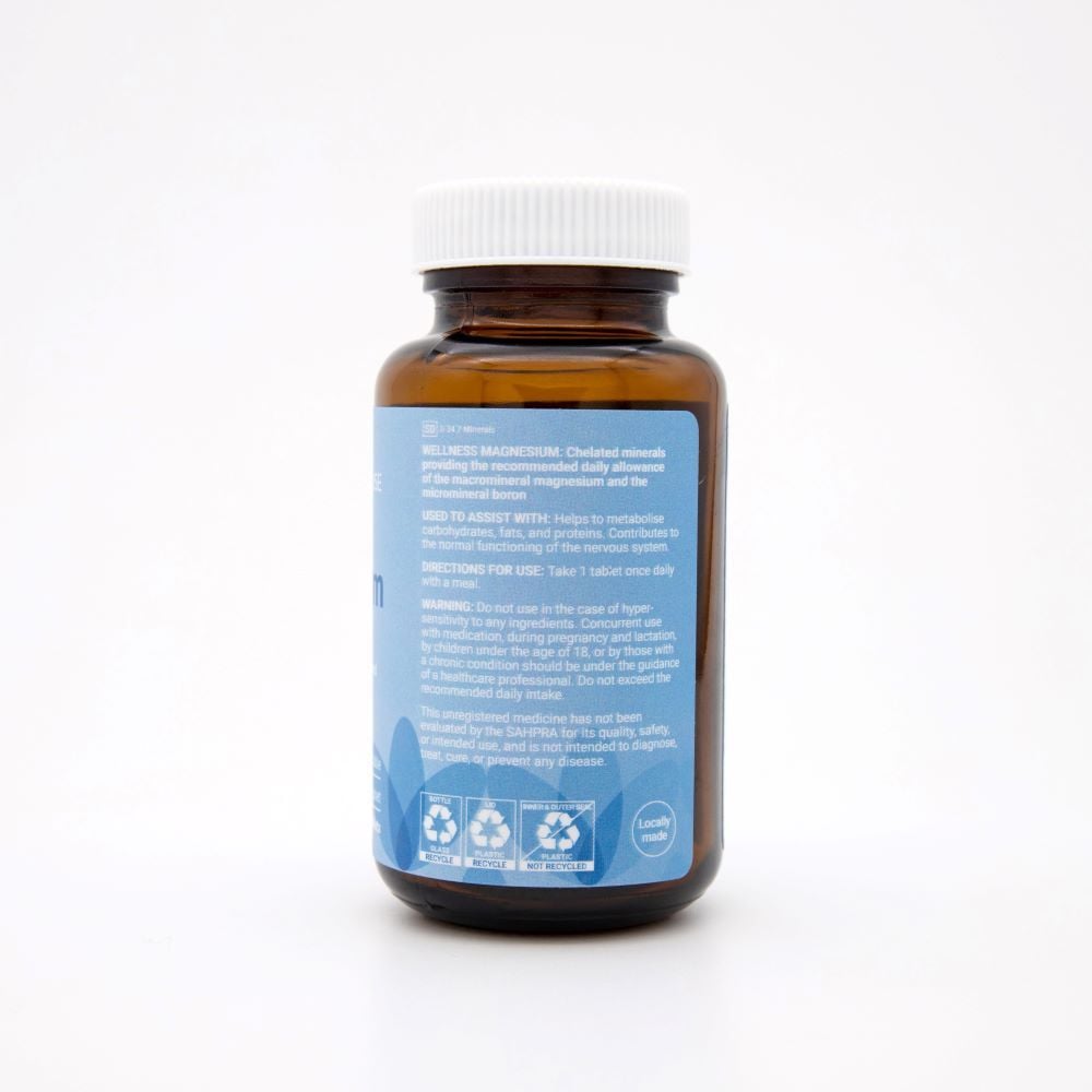 Wellness - Magnesium Bisglycinate 200mg 60s