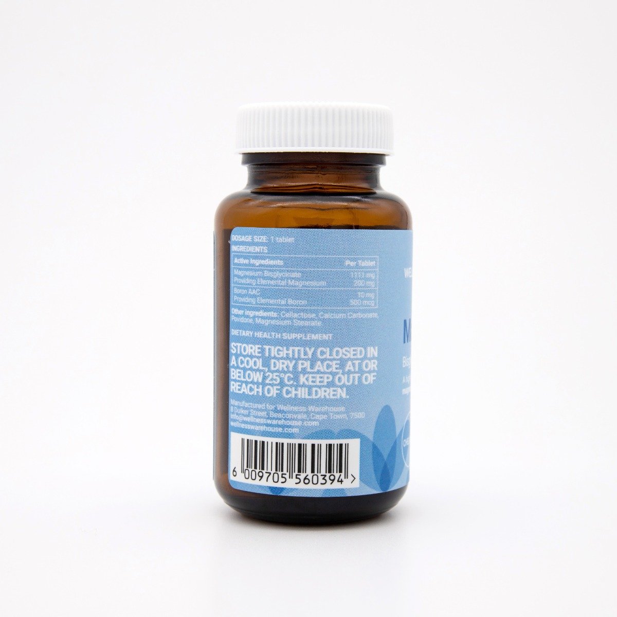 Wellness - Magnesium Bisglycinate 200mg 60s