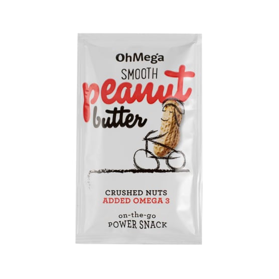 Oh Mega - Peanut Butter Smooth Sachet 32g