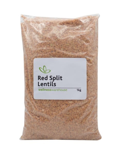 Wellness - Red Split Lentils 1Kg