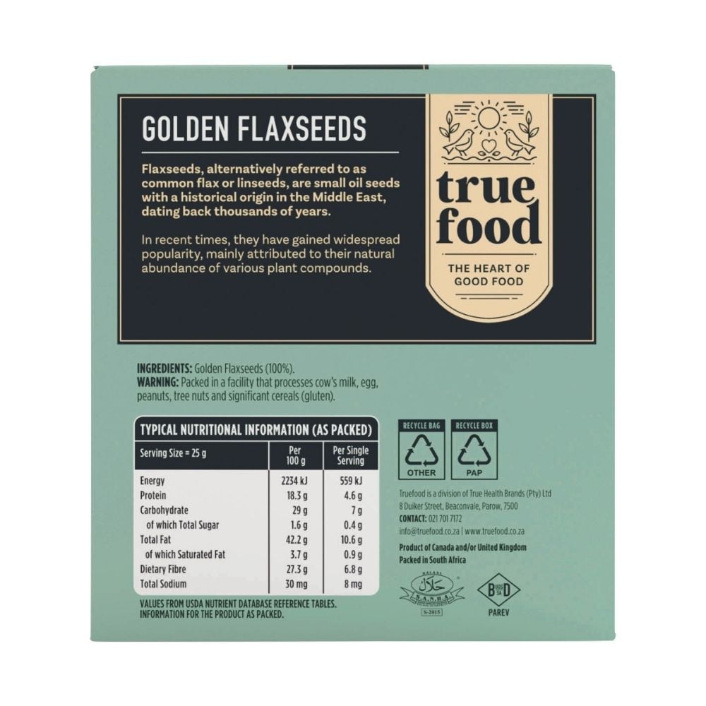 Truefood - Golden Flax Seed 400g