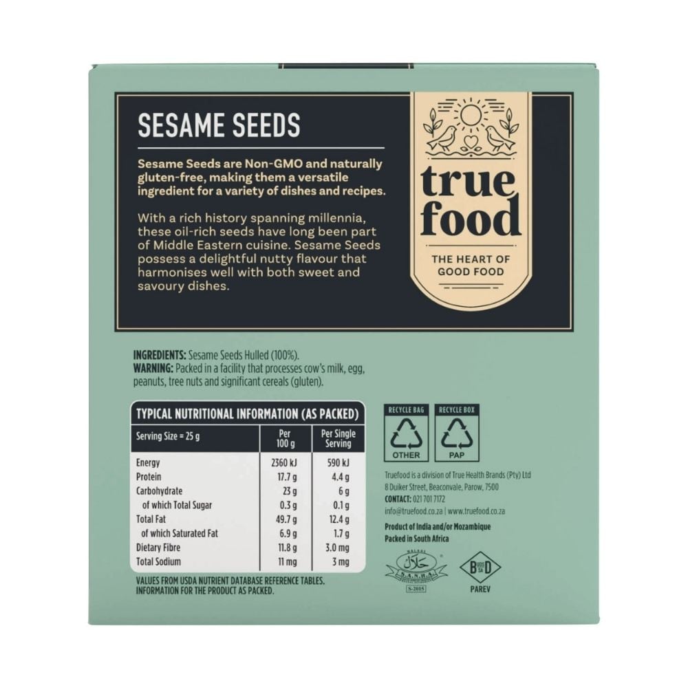 Truefood - Sesame Seed 400g