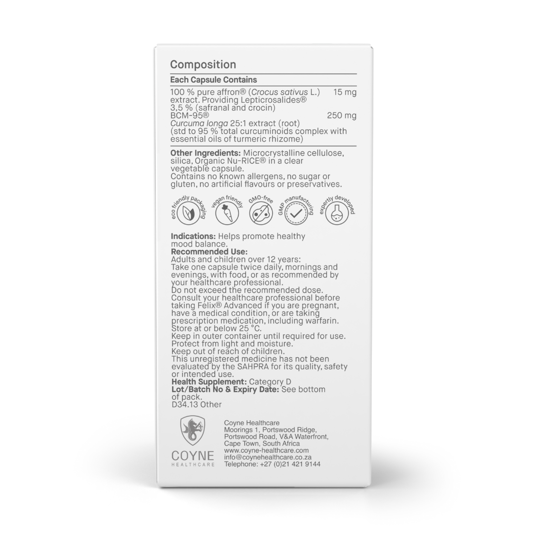 Biomax - Felix Saffron Advanced 60s