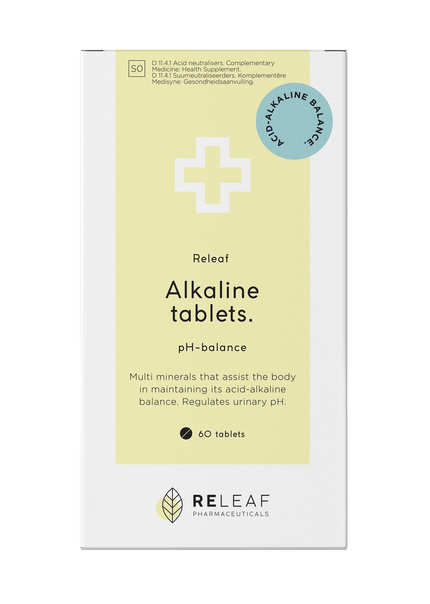 Releaf - Alkaline Tablets 60s