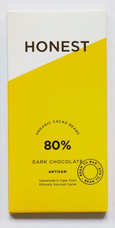 Honest - 80% Dark Chocolate Slab 60g
