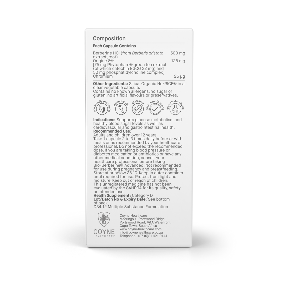 Coyne Healthcare - Bio - Berberine Advanced 60s