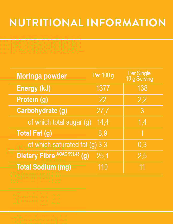 Soaring Free - Moringa Powder Organic 200g