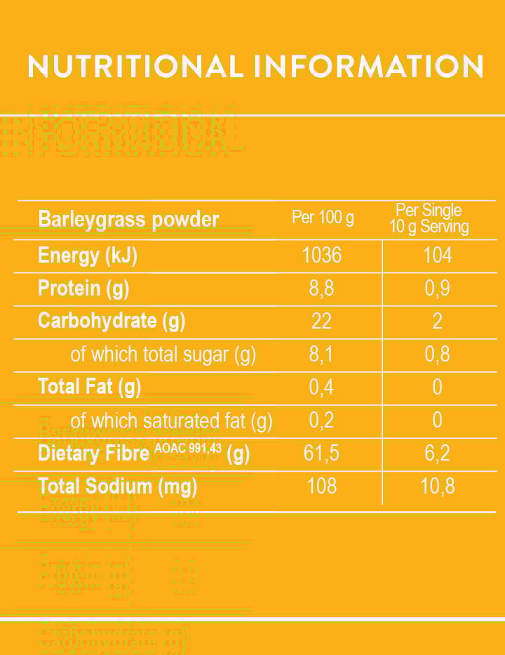 Soaring Free - Barley grass Powder Organic 200g