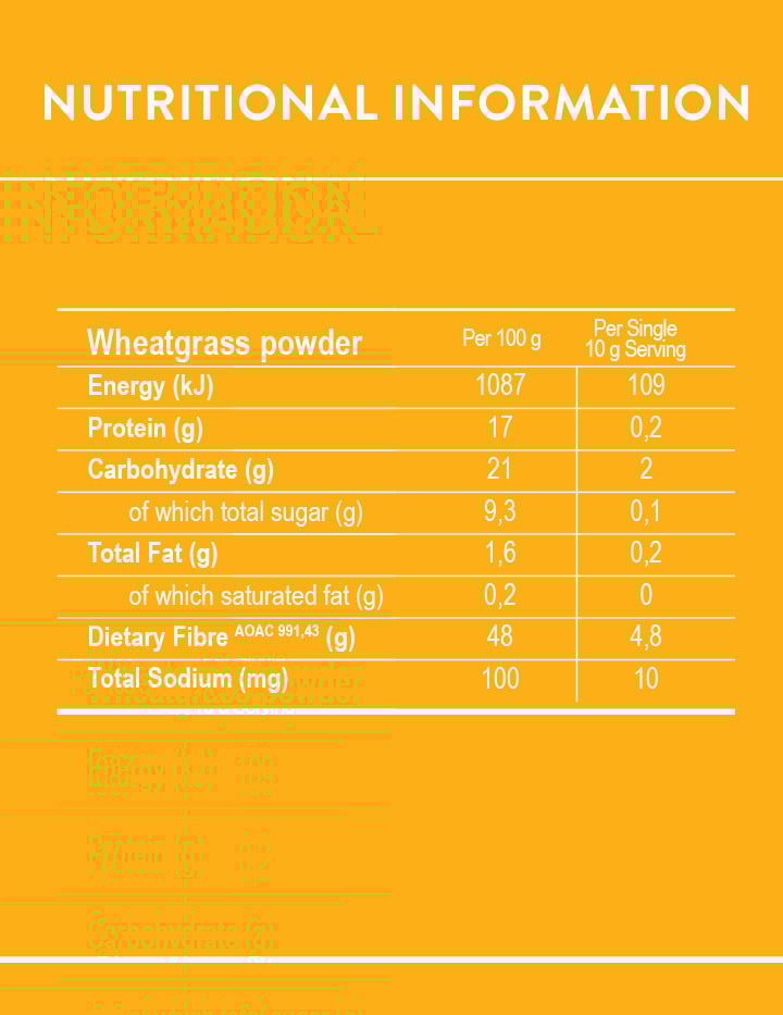 Soaring Free - Wheatgrass Powder Organic 200g