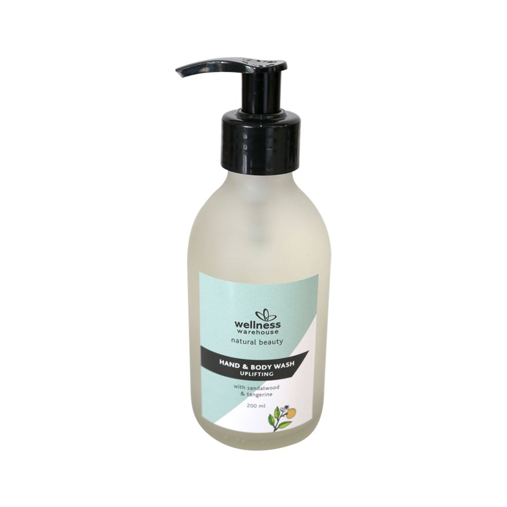 Wellness - Hand & Body Wash Uplifting Sandalwood & Tangerine 200ml