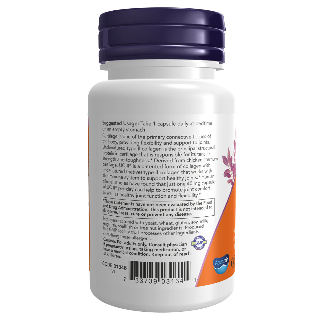 NOW - UC-II Type II Collagen 40mg 60s