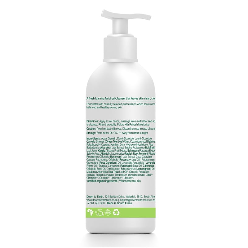 Down To Earth - Refresh Cleanser 200ml