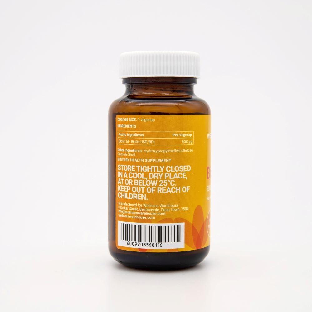Wellness - Biotin 5mg 60s