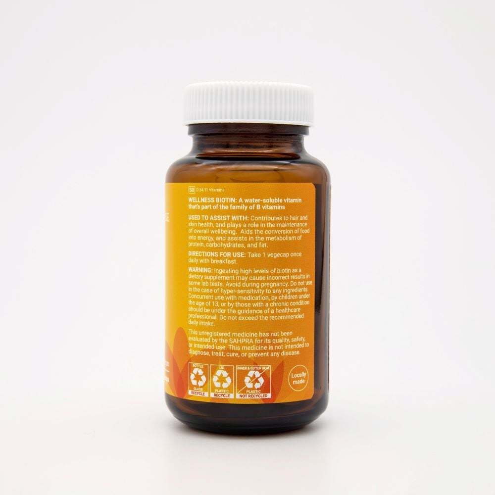 Wellness - Biotin 5mg 60s