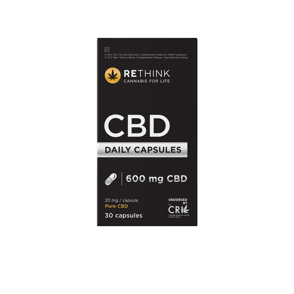 Rethink - CBD Capsules 600mg 30s