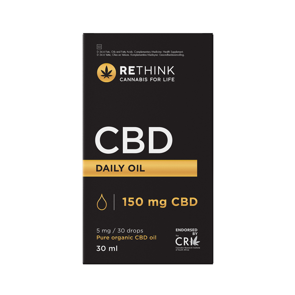 Rethink - CBD Daily Oil 150mg 30ml