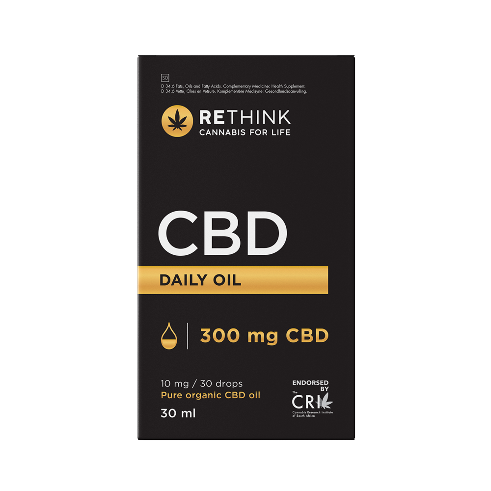 Rethink - CBD Daily Oil 300mg 30ml