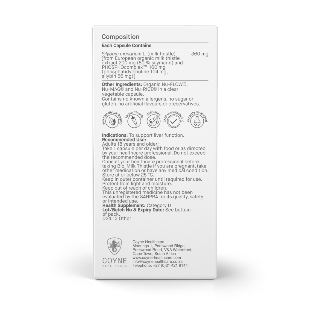 Coyne Healthcare - Bio-Milk Thistle 320mg 30s