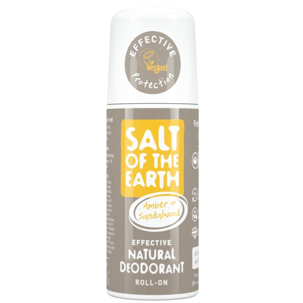 Salt Of The Earth - Roll-on Amber & Sandalwood 75ml