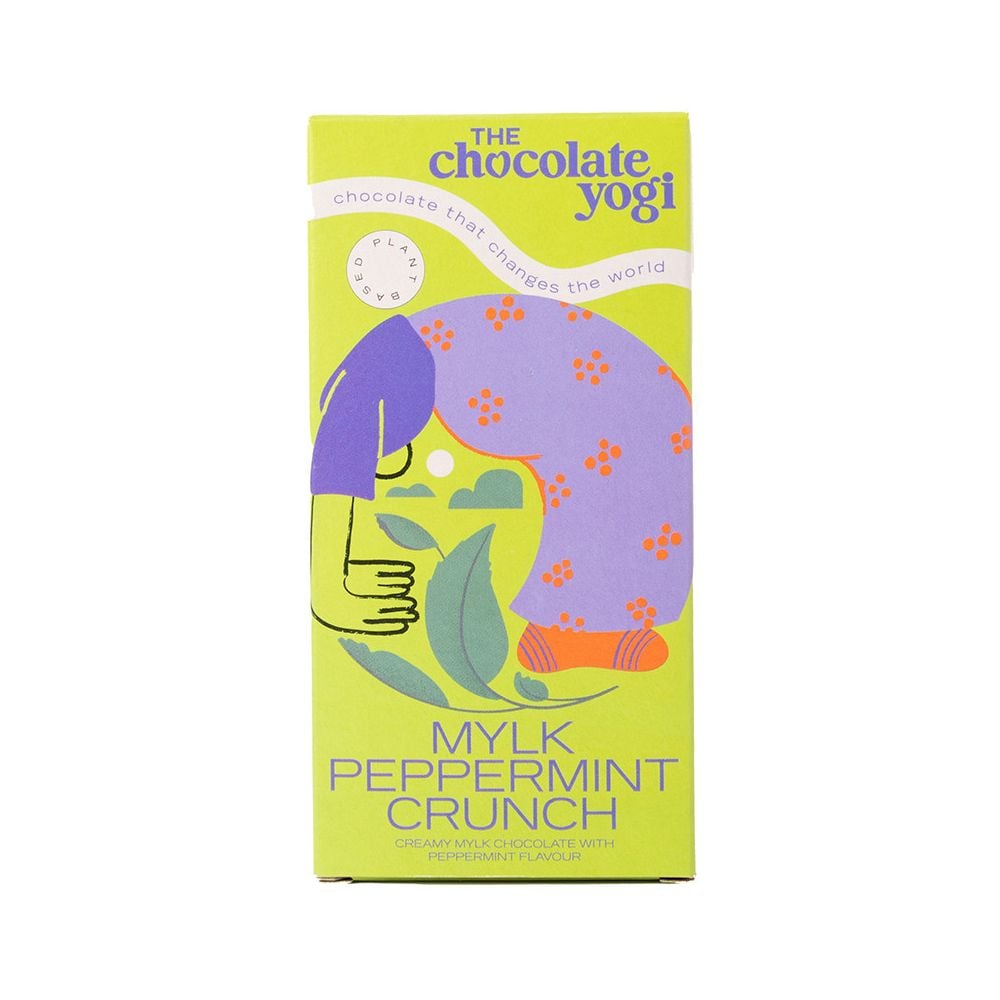 The Chocolate Yogi -  Mylk Peppermint Crunch 35g