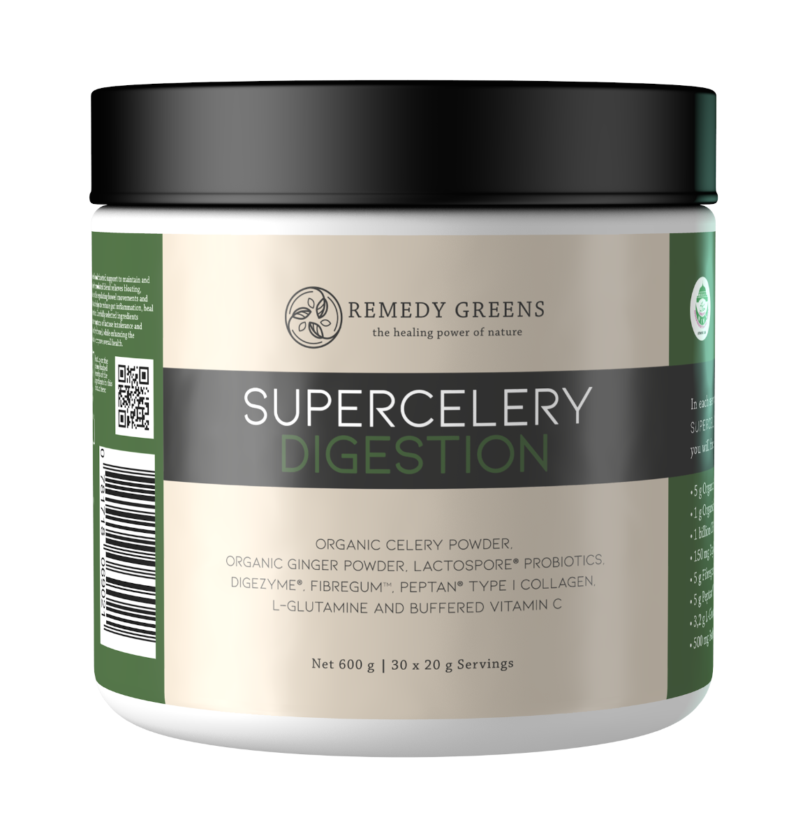 Remedy Greens - Super Celery Digestion 600g
