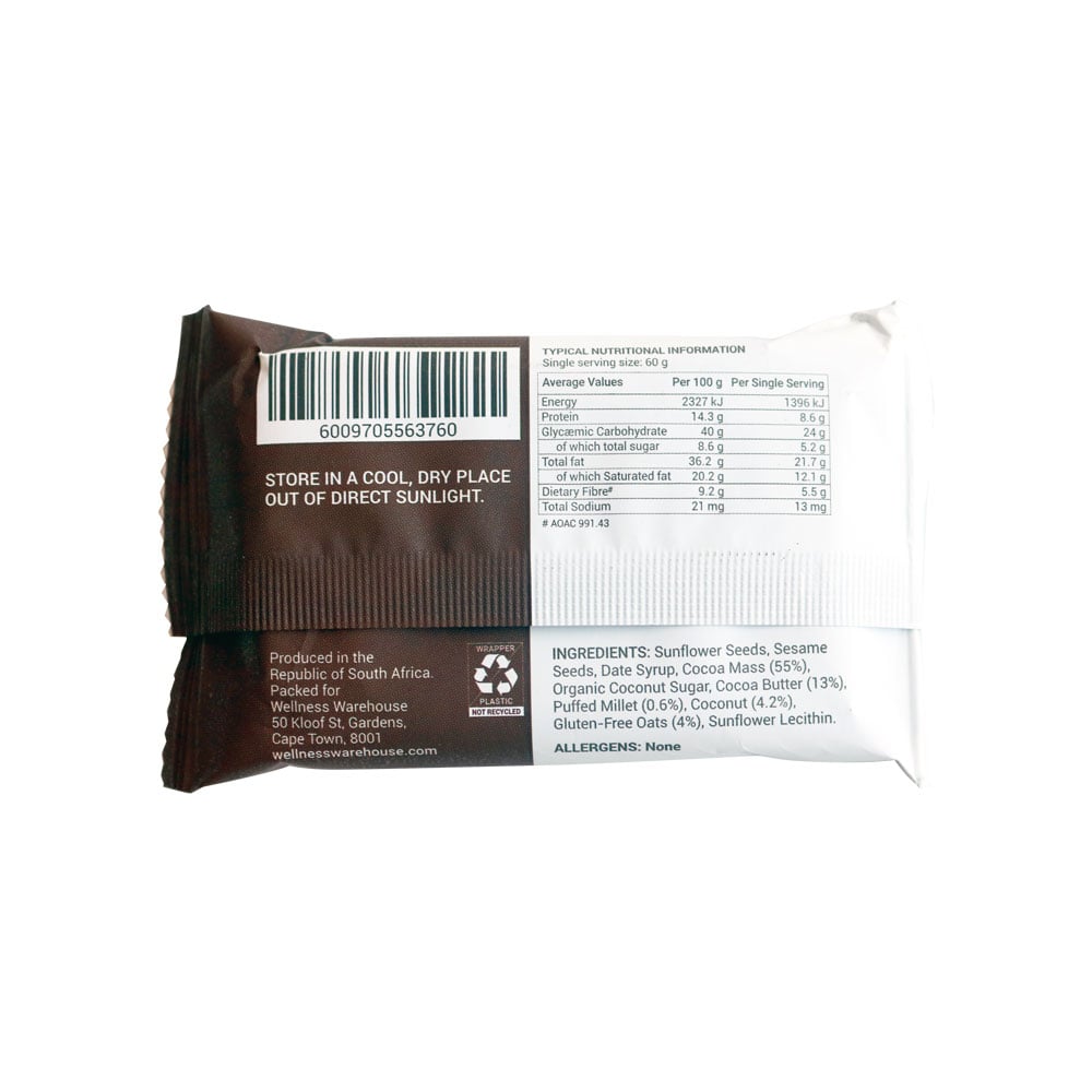 Wellness - Bar Choc Fudge Crunch 60g