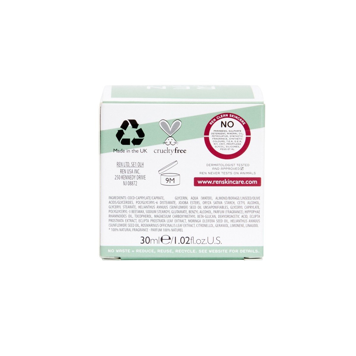 Ren - Overnight Recovery Balm 30ml