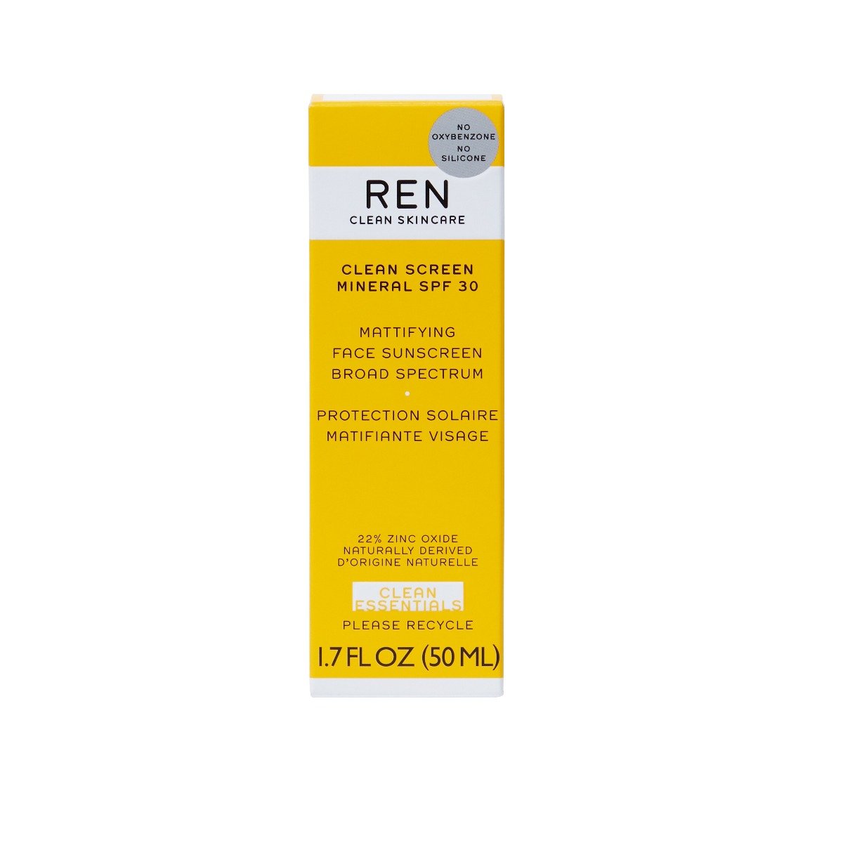 Ren - Clean Screen Mineral Spf Vegan 50ml