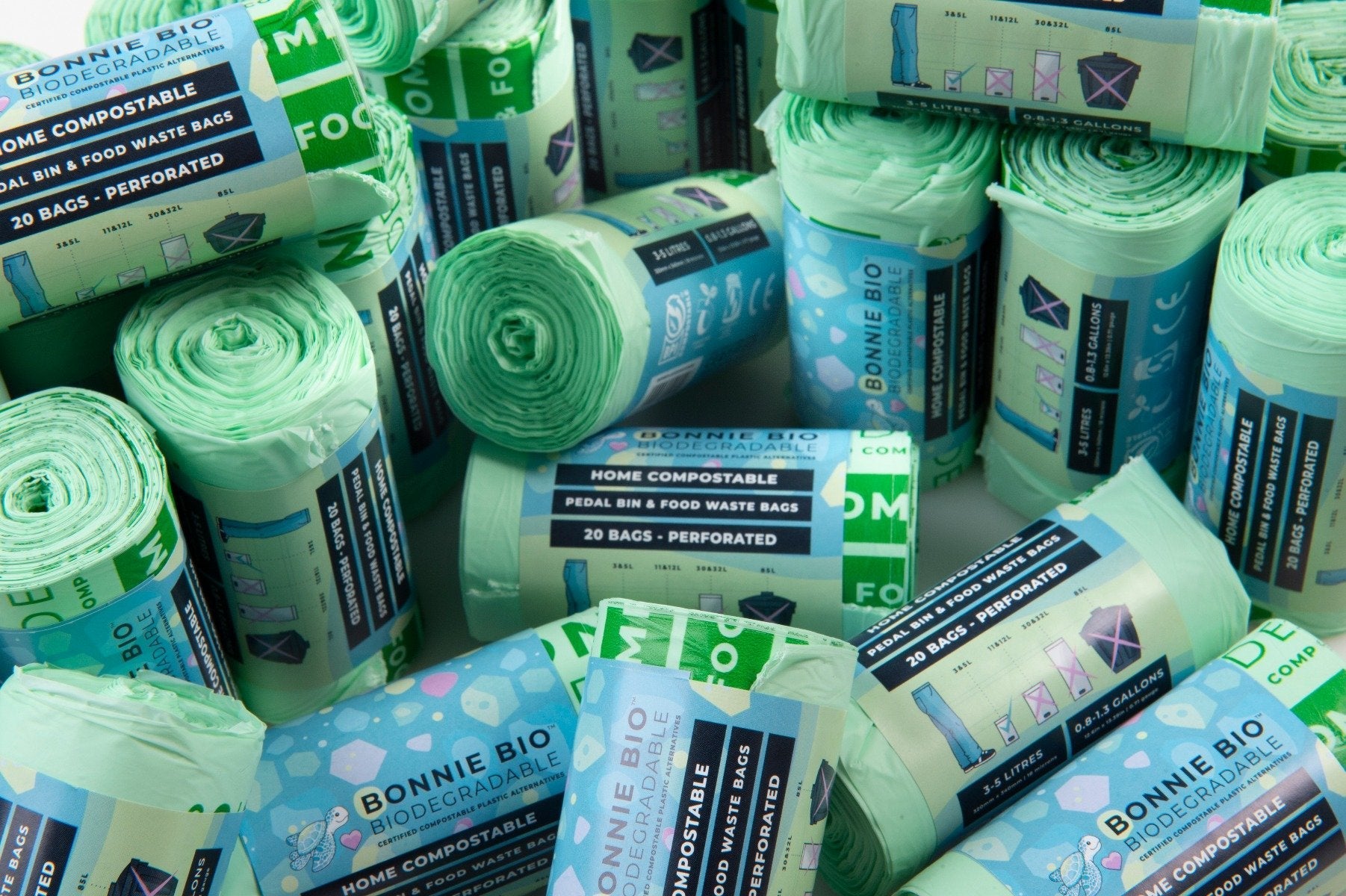 Bonnie Bio - Home Compostable Pedal Bin Bags 3-5L 20s