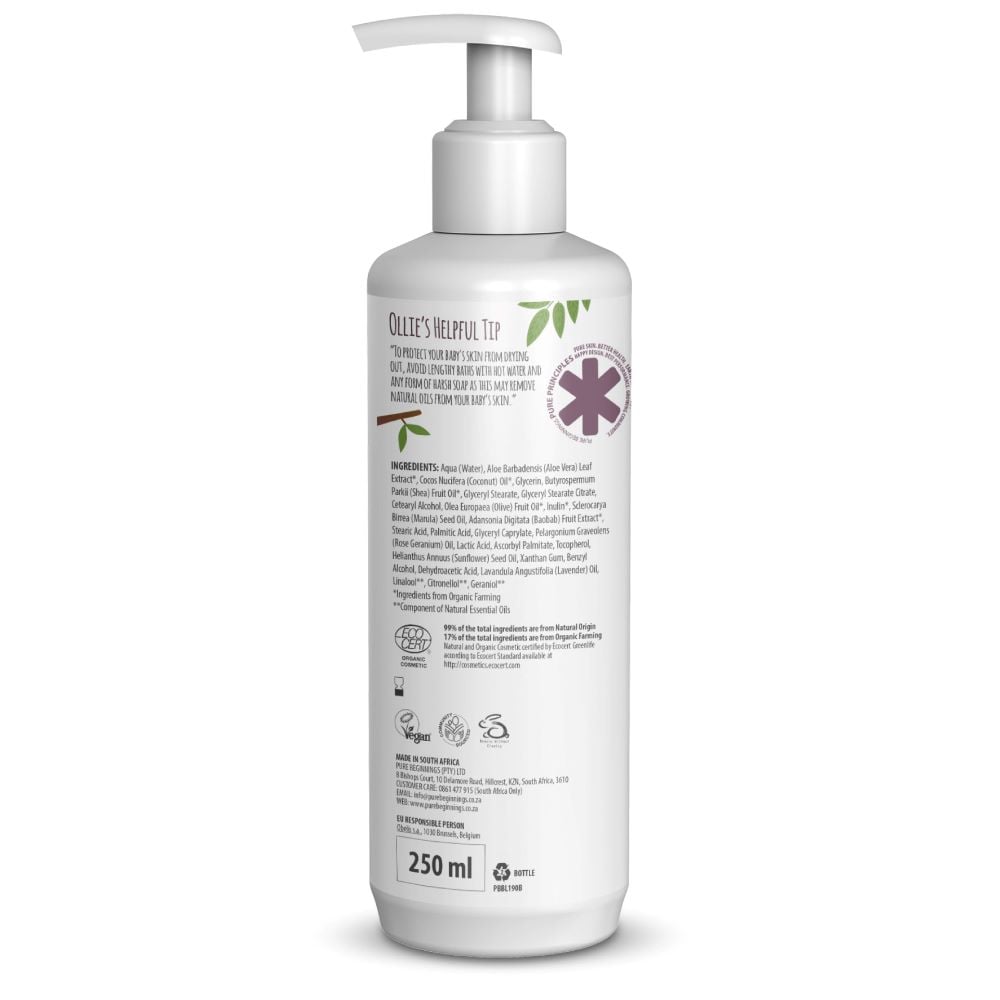 Pure Beginnings - Soothing Baby Lotion Baobab 250ml