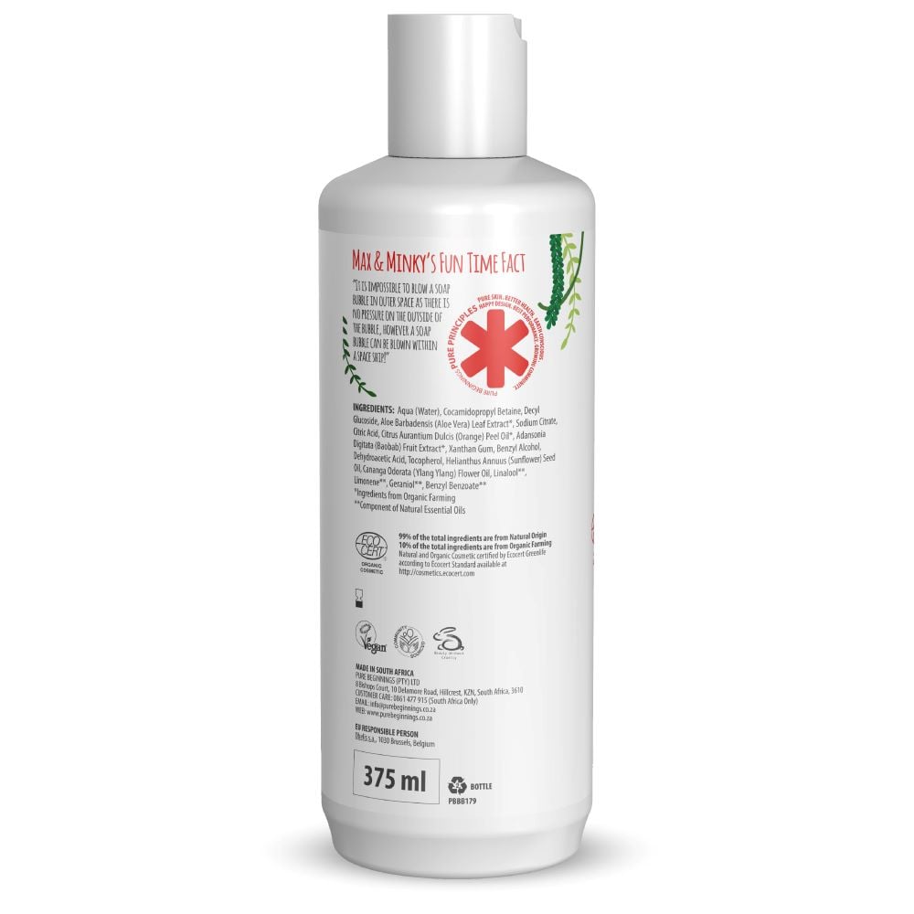 Pure Beginnings - Fun Time Bubble Bath Aloe 375ml