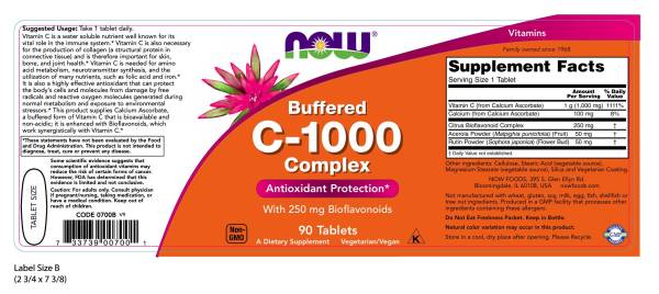NOW - C1000 Complex Buffered Tabs 90s