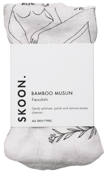 Skoon - Bamboo Muslin Facecloth Dayfeels Design