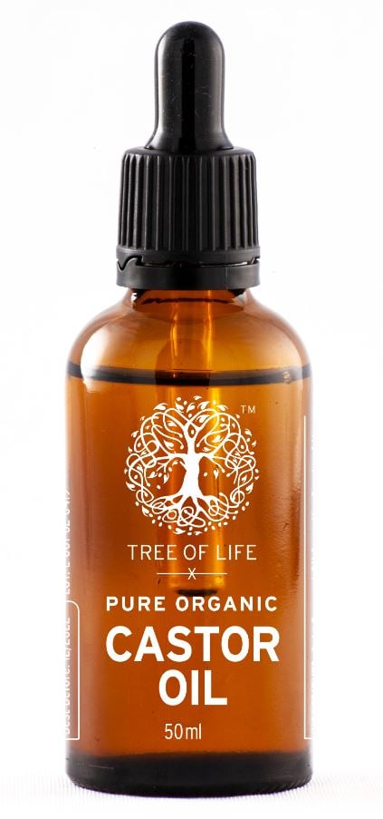 Tree Of Life - Pure Organic Cold Pressed Castor Oil - 50ml