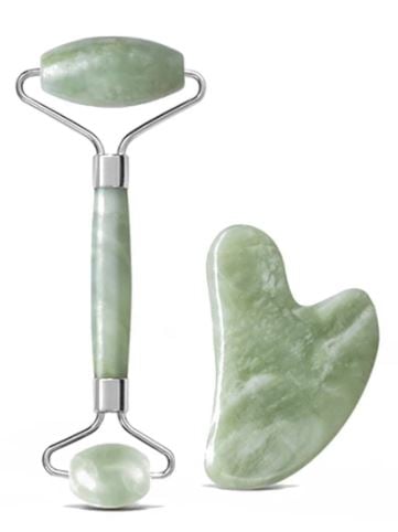Celluvac - Jade Roller & Gua Sha Combo