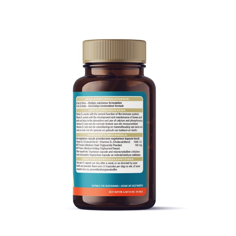 Sfera - Vitamin D3 1000iu with MCT 60s