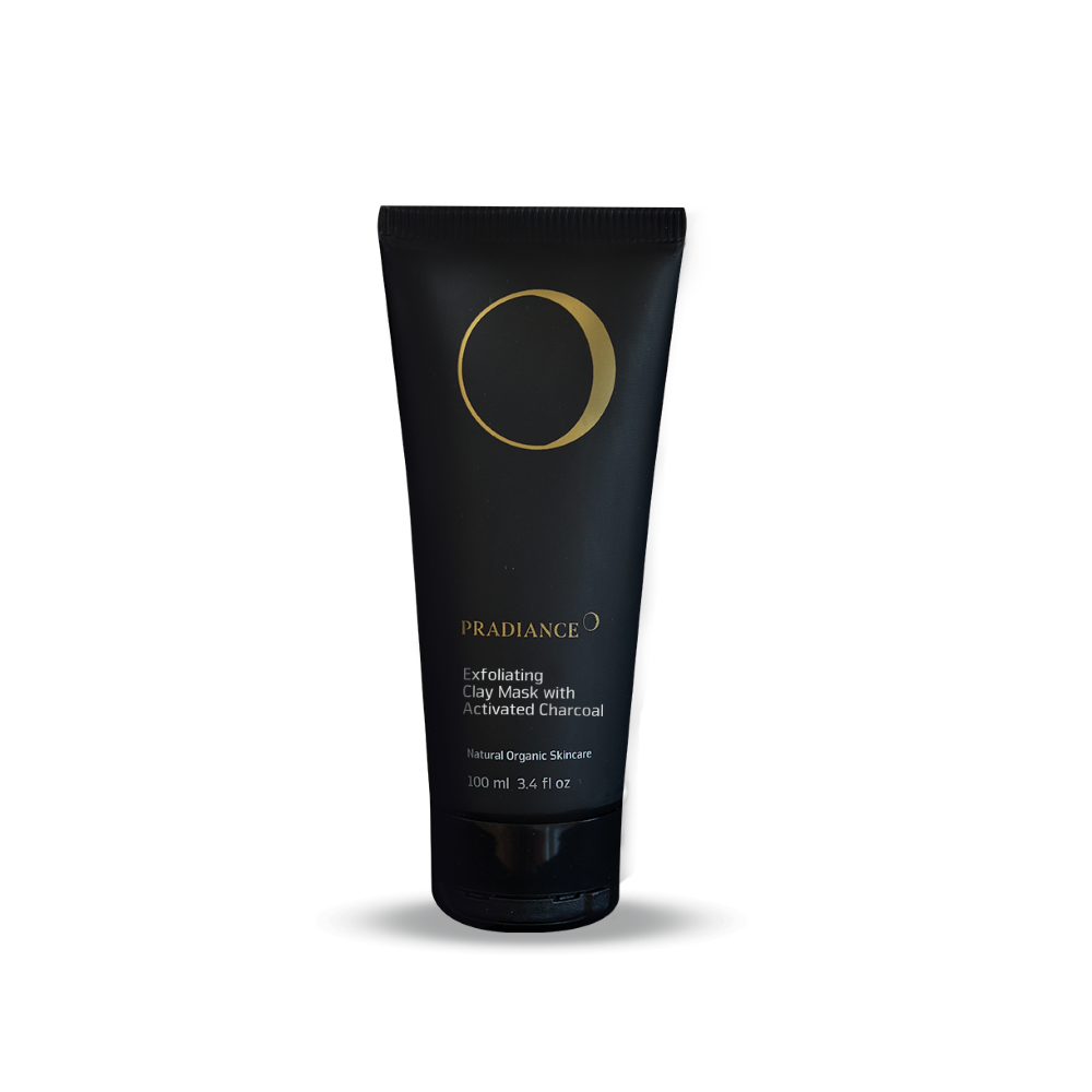 Pradiance - Exfoliating Clay Mask With Charcoal 100ml