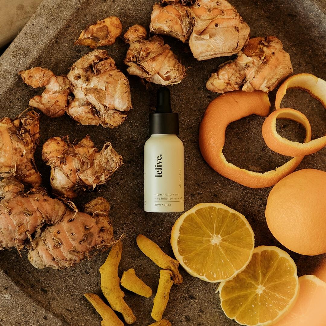 lelive - All Glow'd Up Bright Serum Vit C Turmeric & HA 30ml