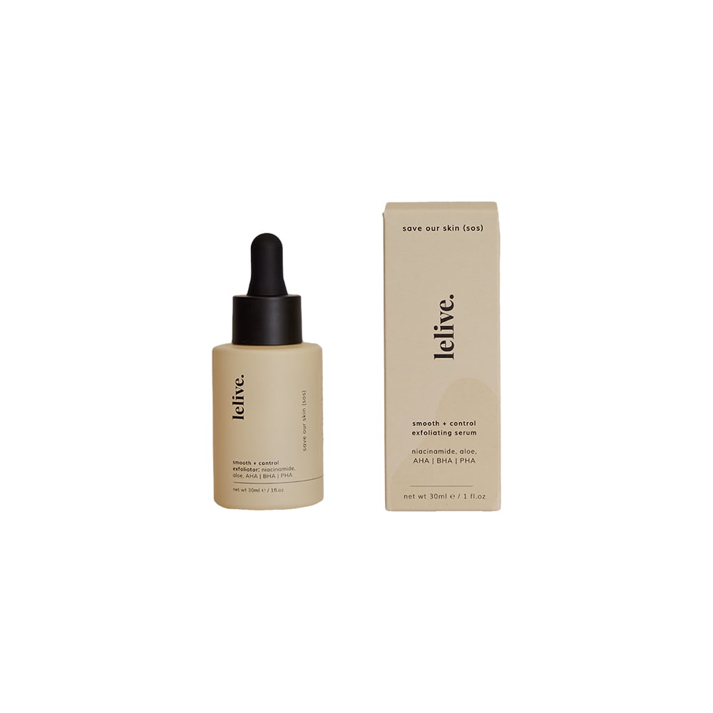 lelive - Save Our Skin Exfoliator Peach & Aloe AHA/BHA 30ml