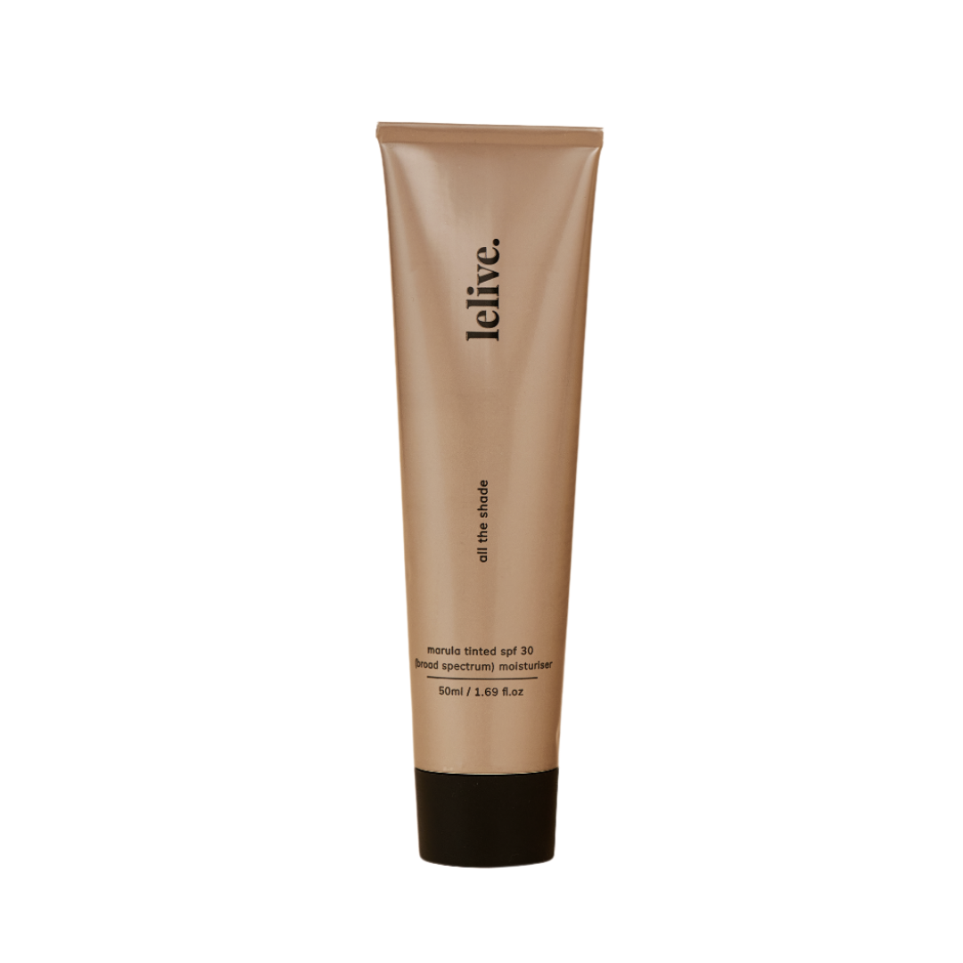 lelive - All The Shade Tinted Moisturiser SPF30 Marula 50ml