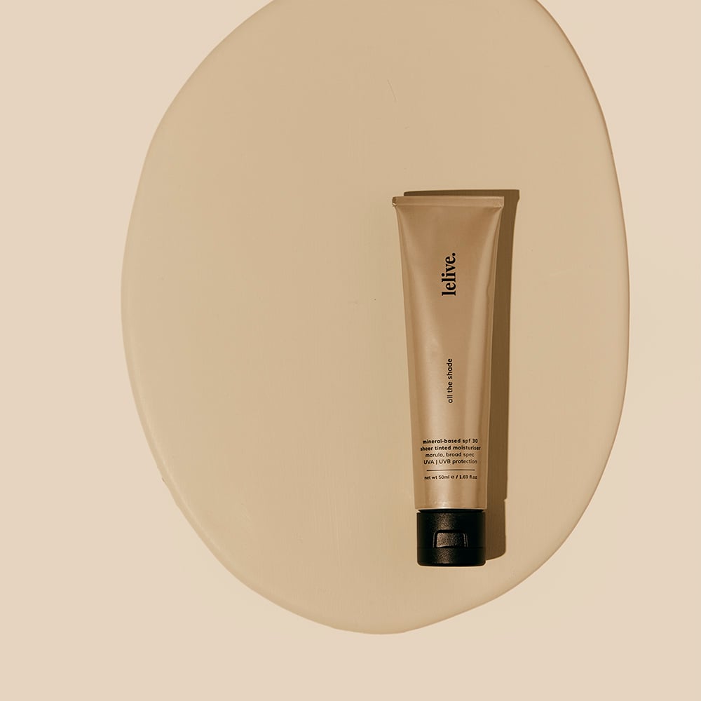 lelive - All The Shade Tinted Moisturiser SPF30 Marula 50ml