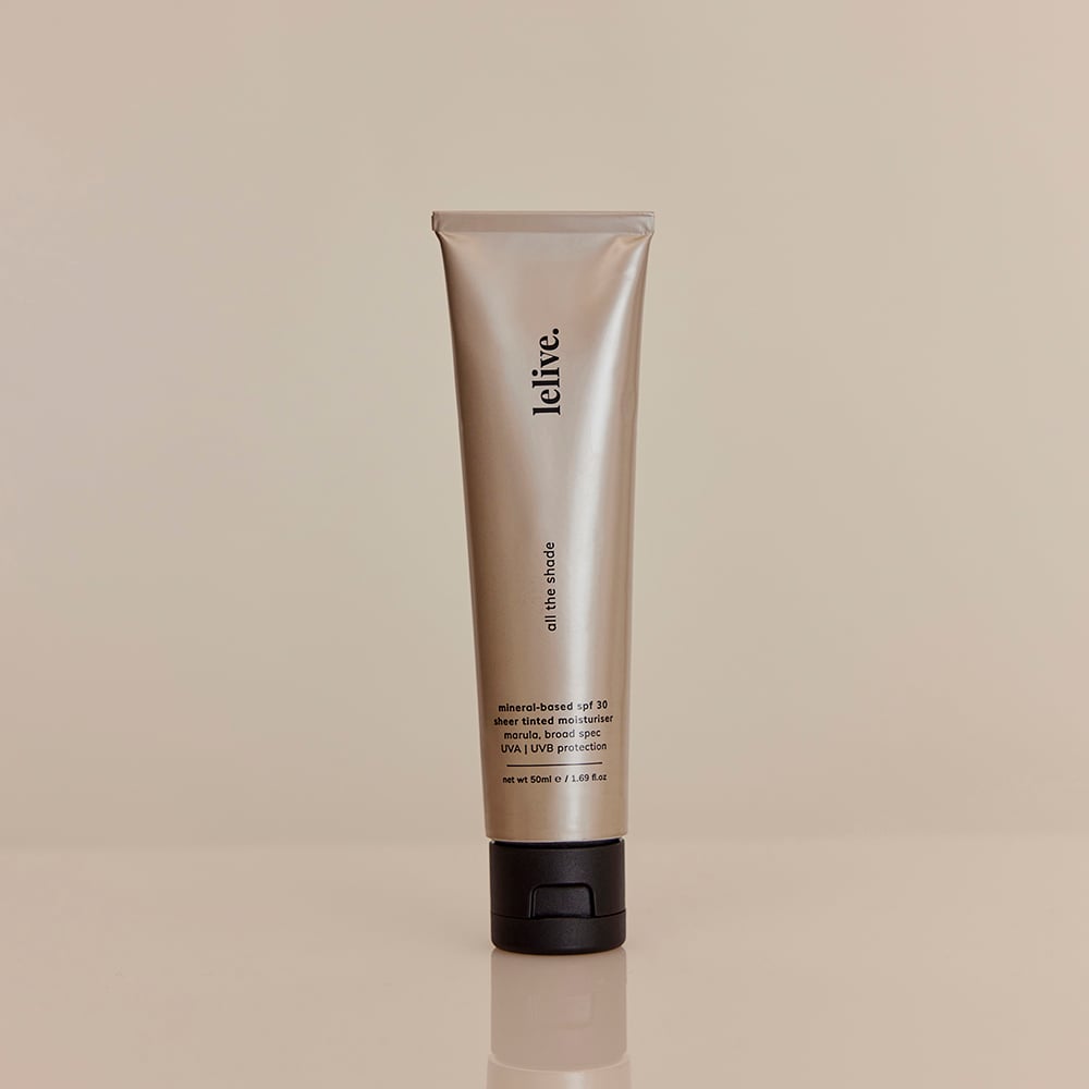 lelive - All The Shade Tinted Moisturiser SPF30 Marula 50ml