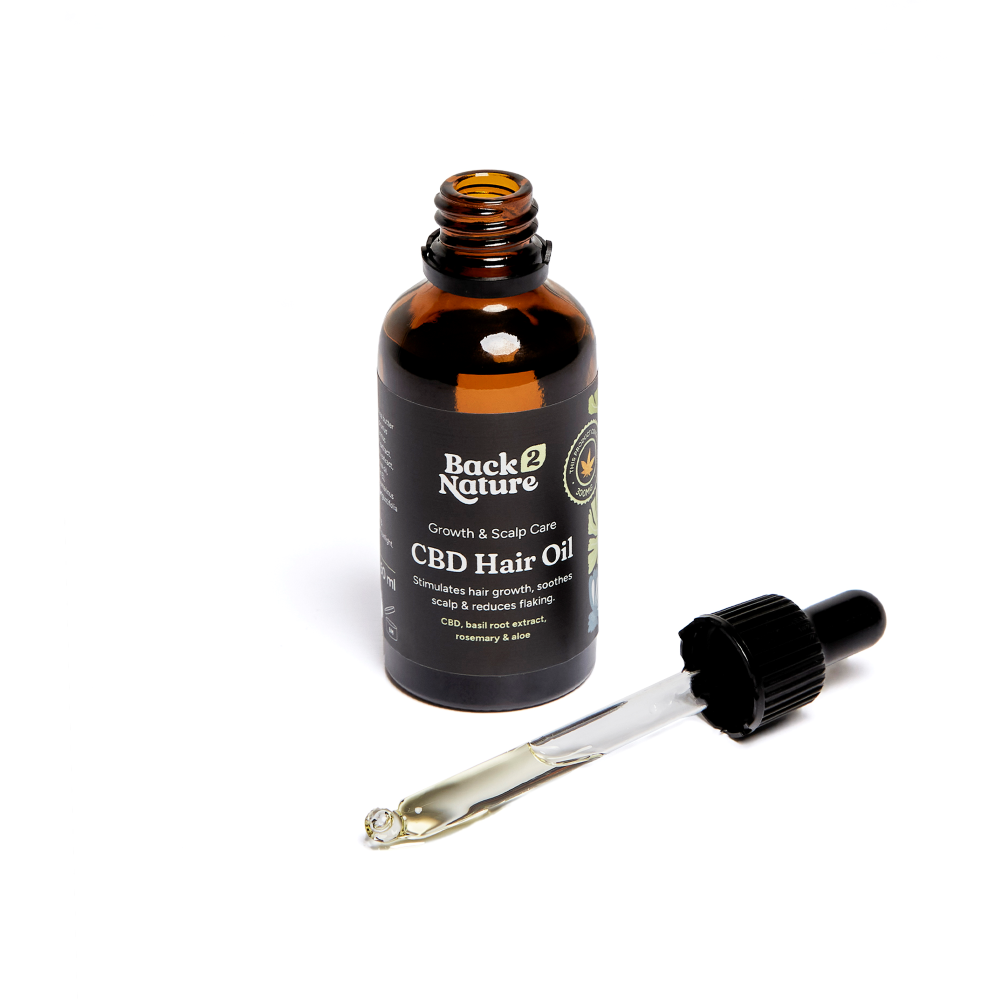 Back 2 Nature - Hair Growth & Scalp CBD Treatment Oil 50ml