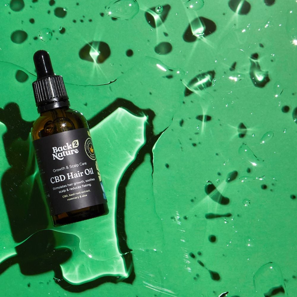 Back 2 Nature - Hair Growth & Scalp CBD Treatment Oil 50ml
