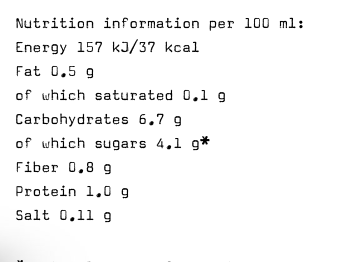 Oatly - Oat Milk Organic 1L